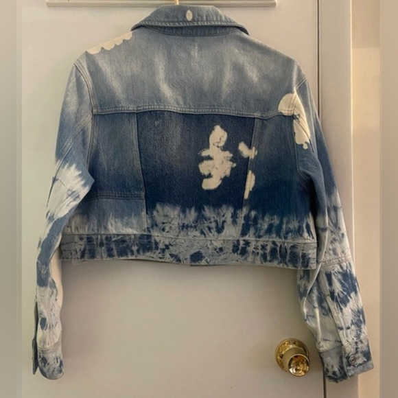 Frame Crop Denim Jacket - Picture 2 of 3